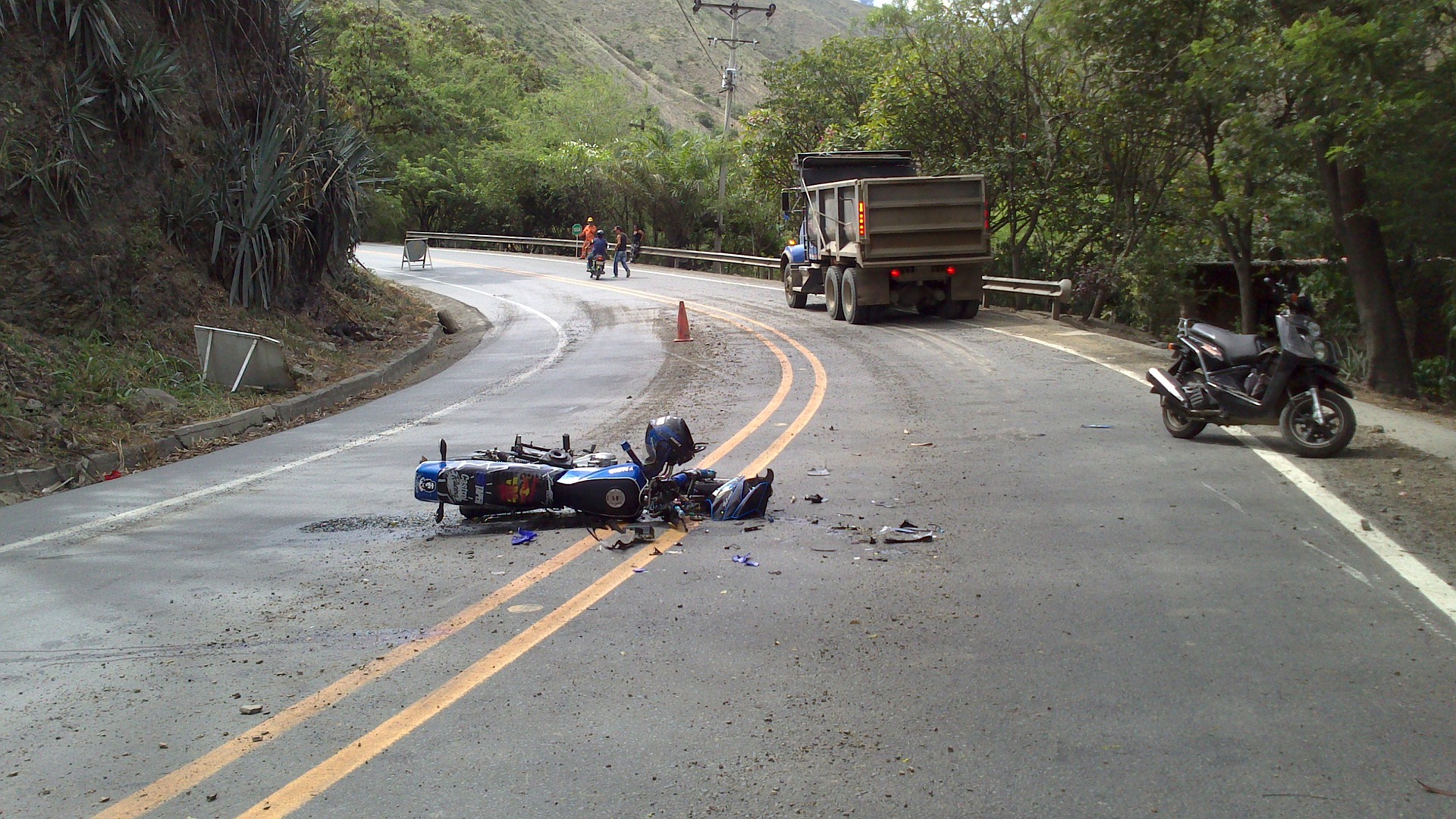 accident - moto - motard